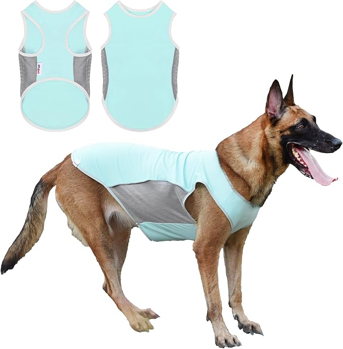 UNIPUP UPF 50+ Sun Protection Dog Shirt,QuickDry Soft Dog