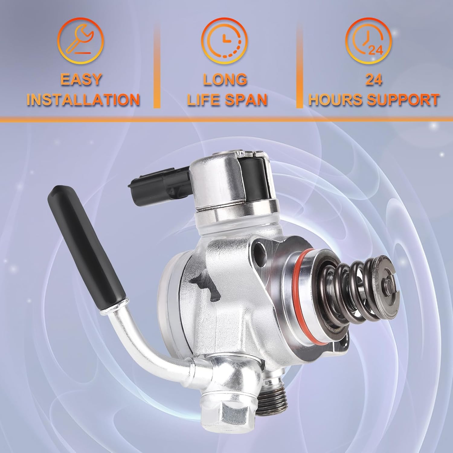 PAPAPARTS High Pressure Fuel Pump Compatible with Mazda 3 2012-2018 for Mazda 6 CX-5 2.0L 2.5L 2014-2017