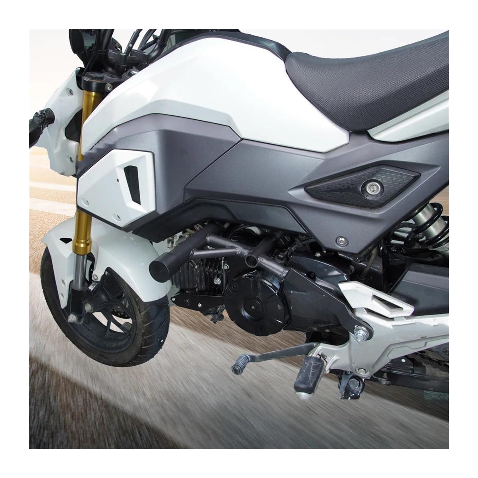 Protezione Caduta Moto per Grom 125 per MSX125 2014-2020 Telaio del PARAurti Protezione Motore del Motociclo Highway Guard Crash Bar Barre Protezione