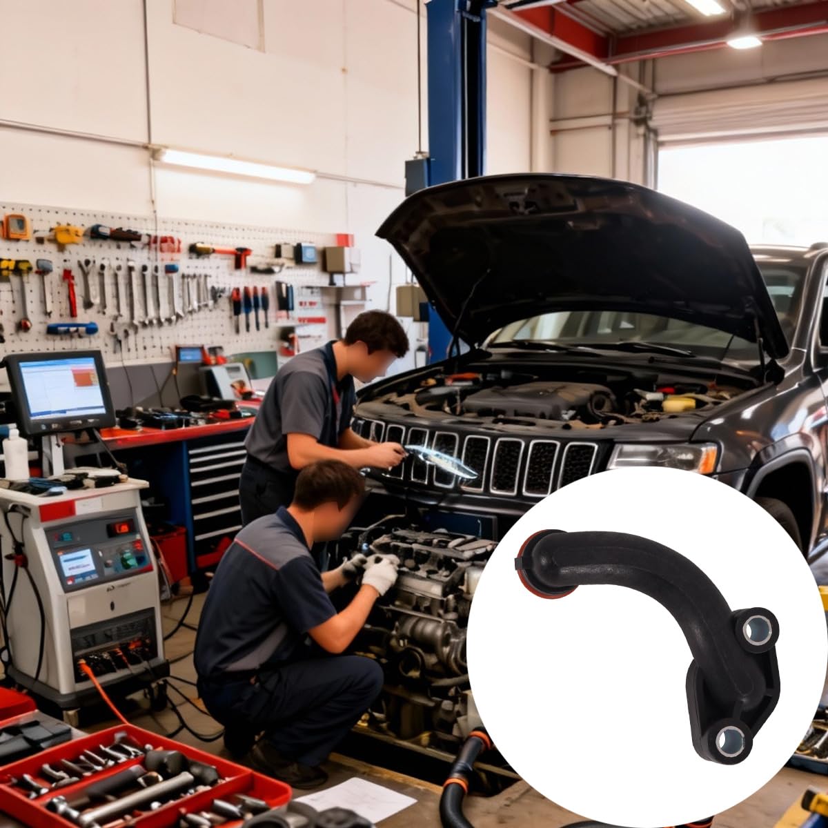 Tubo di bypass del motore per Jeep Grand Cherokee 3.0 CRD WK WK2 2011-2024 per RAM 1500 1500 Classic 68211200AC