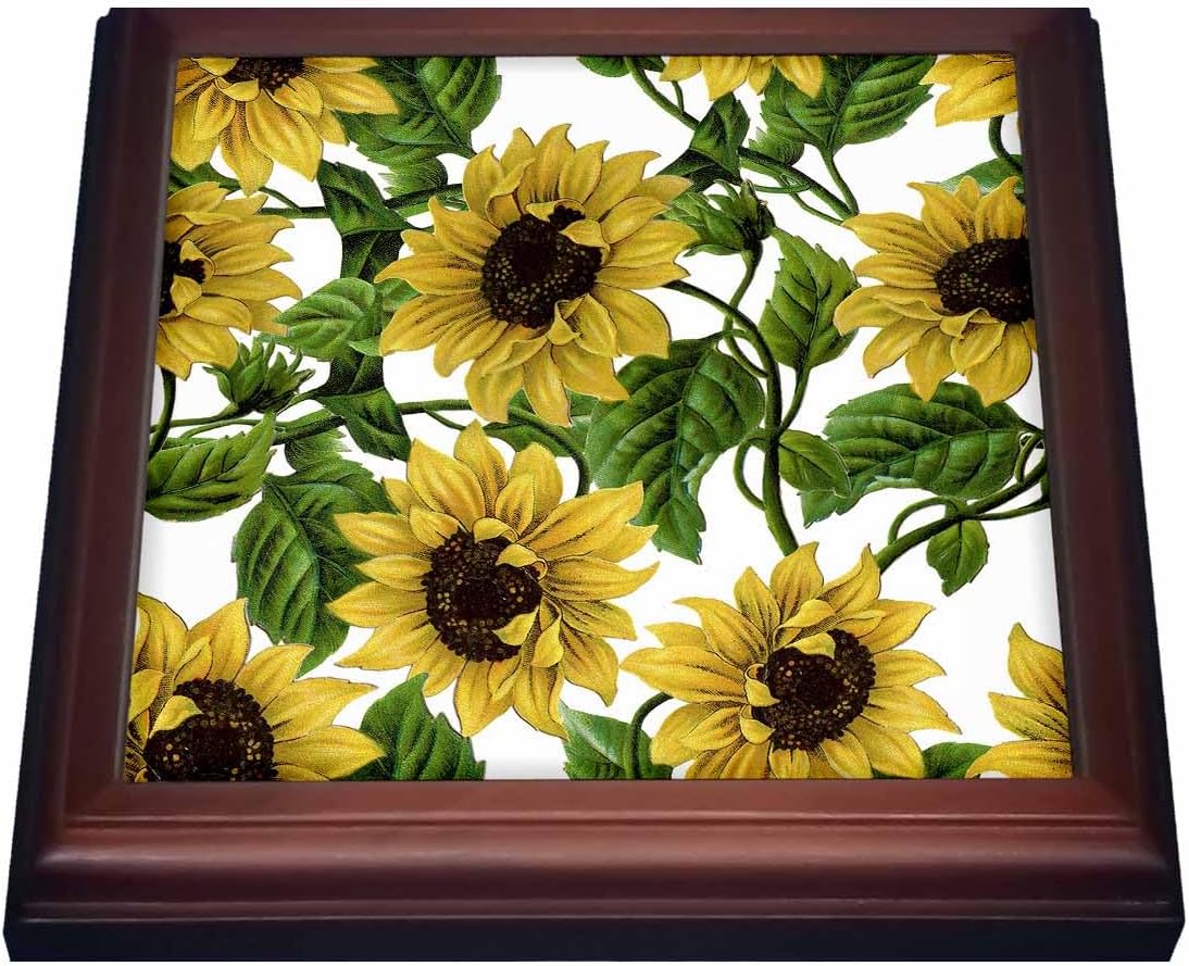 3dRose Trivet, 8 by 8-Inch, Brown