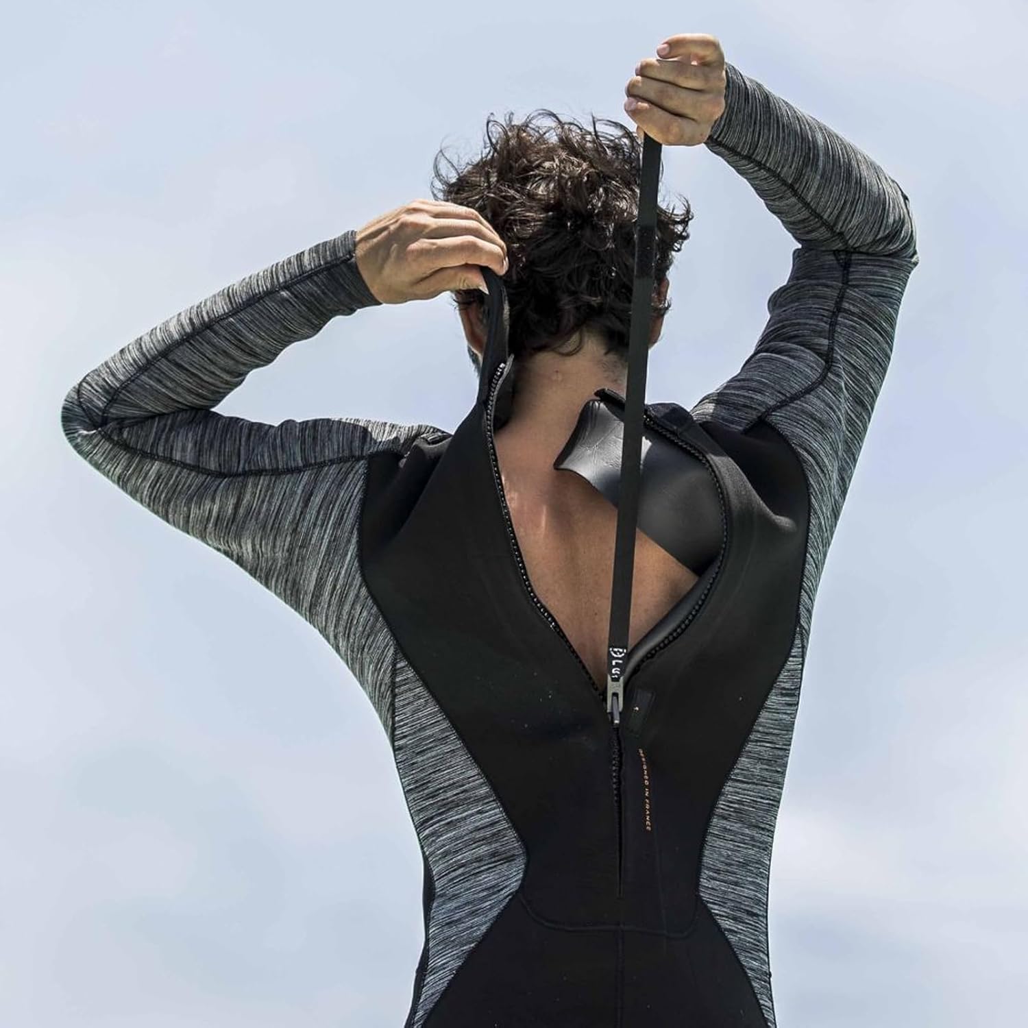 Aqualung Men's AquaFlex Dive Wetsuit - Flexible 4-Way Stretch Neoprene Full Suit w/Powertex Knee Protection for Scuba Diving