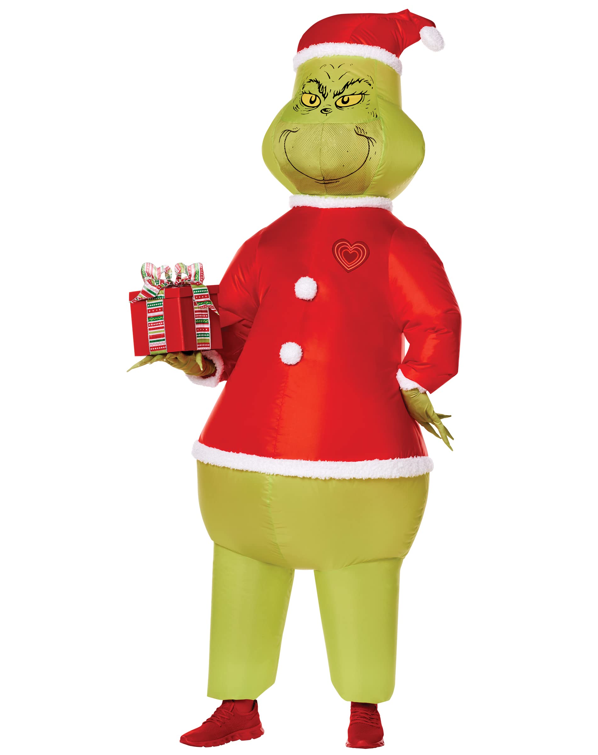 Buy Spirit Halloween Dr. Seuss The Grinch Adult Inflatable Costume