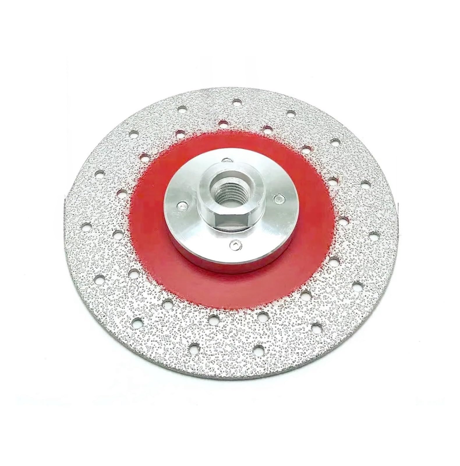 Zhaon 1-3PCS M14 Brazed Diamond Double Sided Coated Grinding Disc Saw Blade for Marble Concrete Ceramic Tile Angle Grinder Cutting Whee