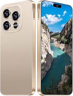 16PROMA X Unlocked Phone,6.99" HD Screen The Phone,16+512GB with 128GB Memory Card Cell Phone, Android 13.0,108MP & 68 Camera,Photo shortcut button/5G/Face ID/Fingerprint Lock (Desert titanium)