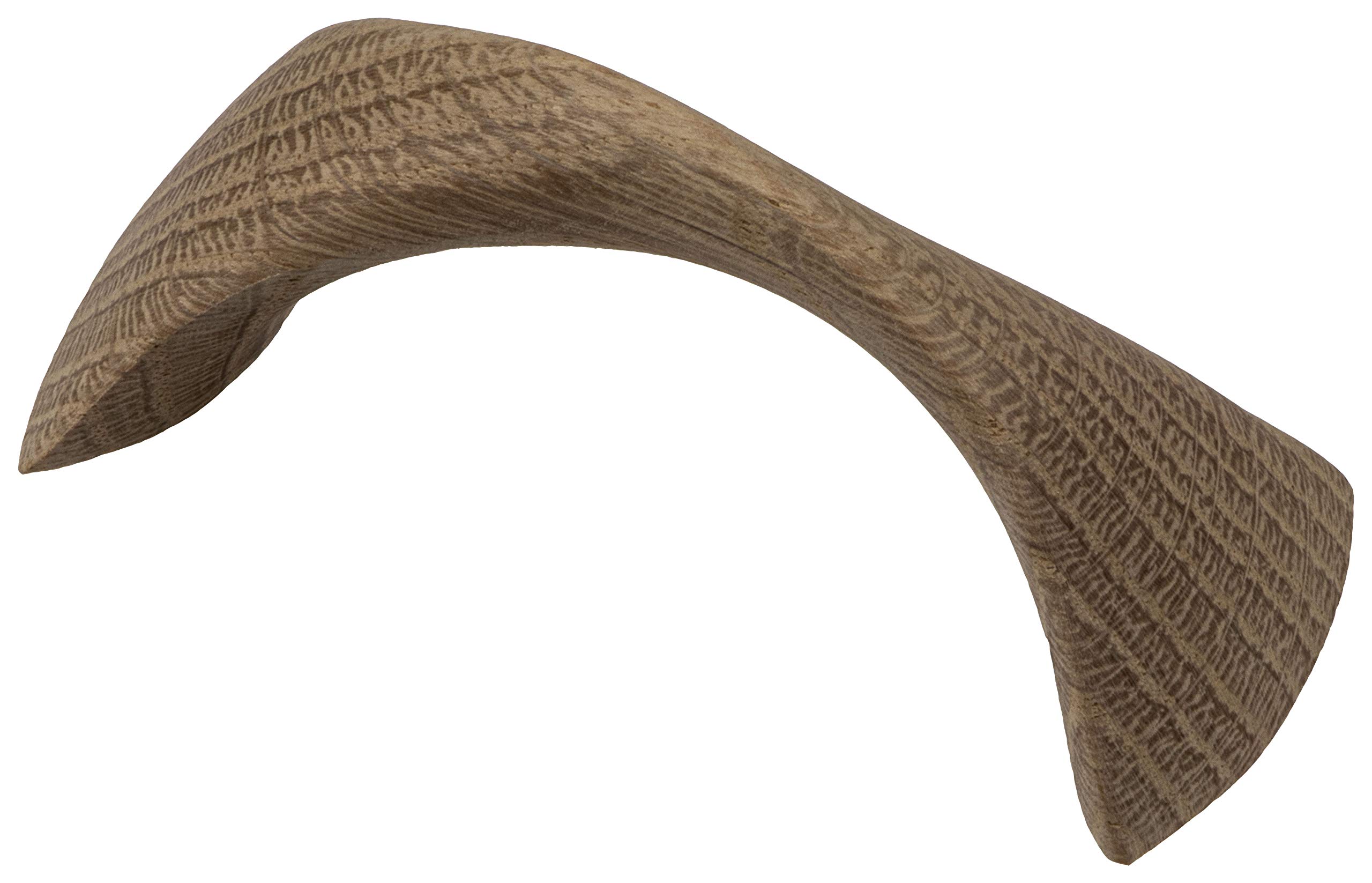 Gedotec Natural Oak Wardrobe Handle Oak Furniture Handle Wooden Arch Handle Kitchen Swing Hole Spacing 64 Mm Solid Wood Handle For Drawers & Cupboard Doors 1 Piece - Chest Of Drawers Handle W/Mounting Materials
