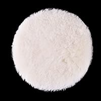 Vista 2 de LotFancy Almohadillas de pulido de lana de 6 pulgadas, paquete de 2 almohadillas de pulido de gancho y bucle para automóvil, utilizadas