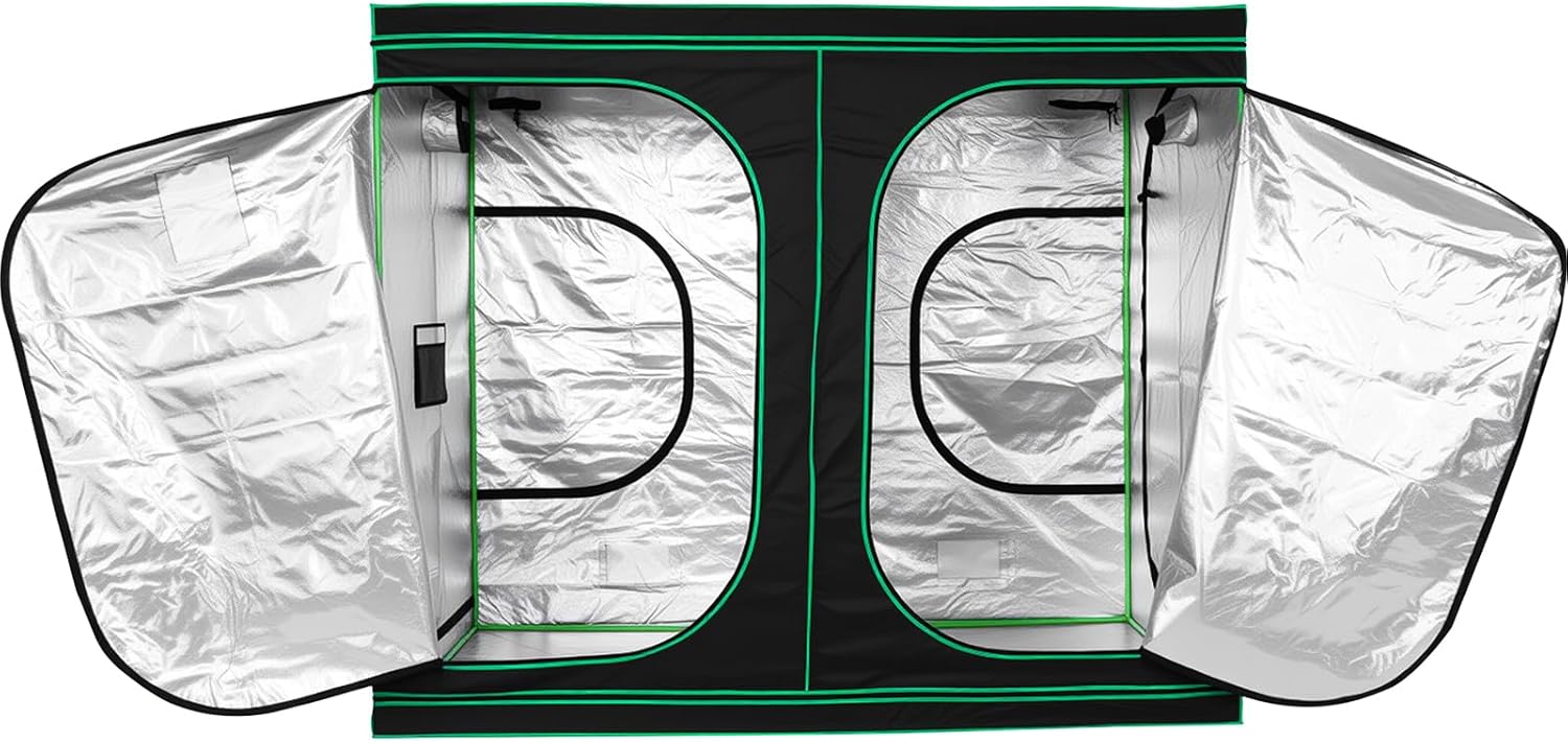 94x47x78inch Grow Tent 600D Oxford Fabric Hydroponic Grow Tent with Observation Window Garden Growing Dark Room for Indoor Plant Growing