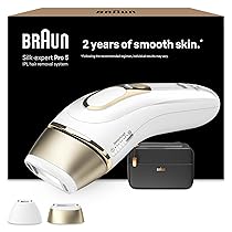 Braun Silk·expert Pro 5 Epilatore Luce Pulsata, Depilatore Corpo Donna, Alternativa All’Epilazione Laser, Laser Peli Donna, Con Custodia, 2 Testine, Luce Pulsata Braun, Idea Regalo, PL5140
