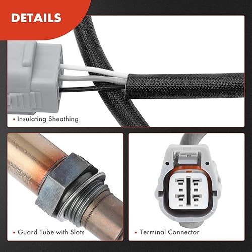 Miniatura 6 de A-Premium Sensor de oxígeno O2 compatible con Mazda CX-9 2019-2021 L4 2.5L, CX-5 2013-2016 2019-2021 L4 2.0L 2.5L, corriente abajo, repuesto #