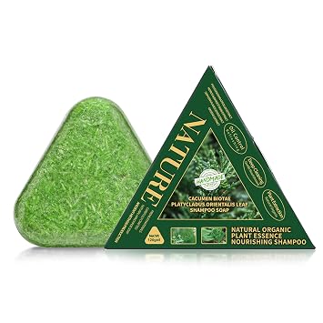 Arborvitae & Tea Tree Shampoo Bar for Deep Cleansing & Oil Control, Repairs Dry Damaged Hair, Moisturizing Hair Care Soap Suitable for Women and Men All Hair Types, 4.23 oz