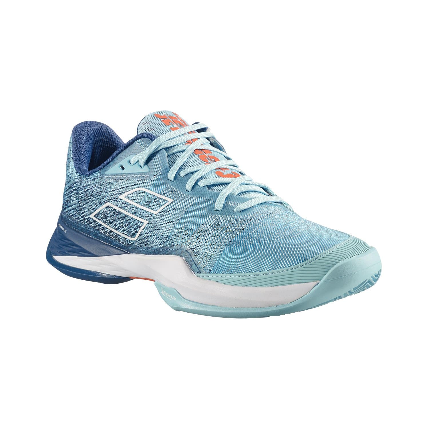 Babolat Jet Mach 3 Clay Azul/Naranja Hombre 30523631