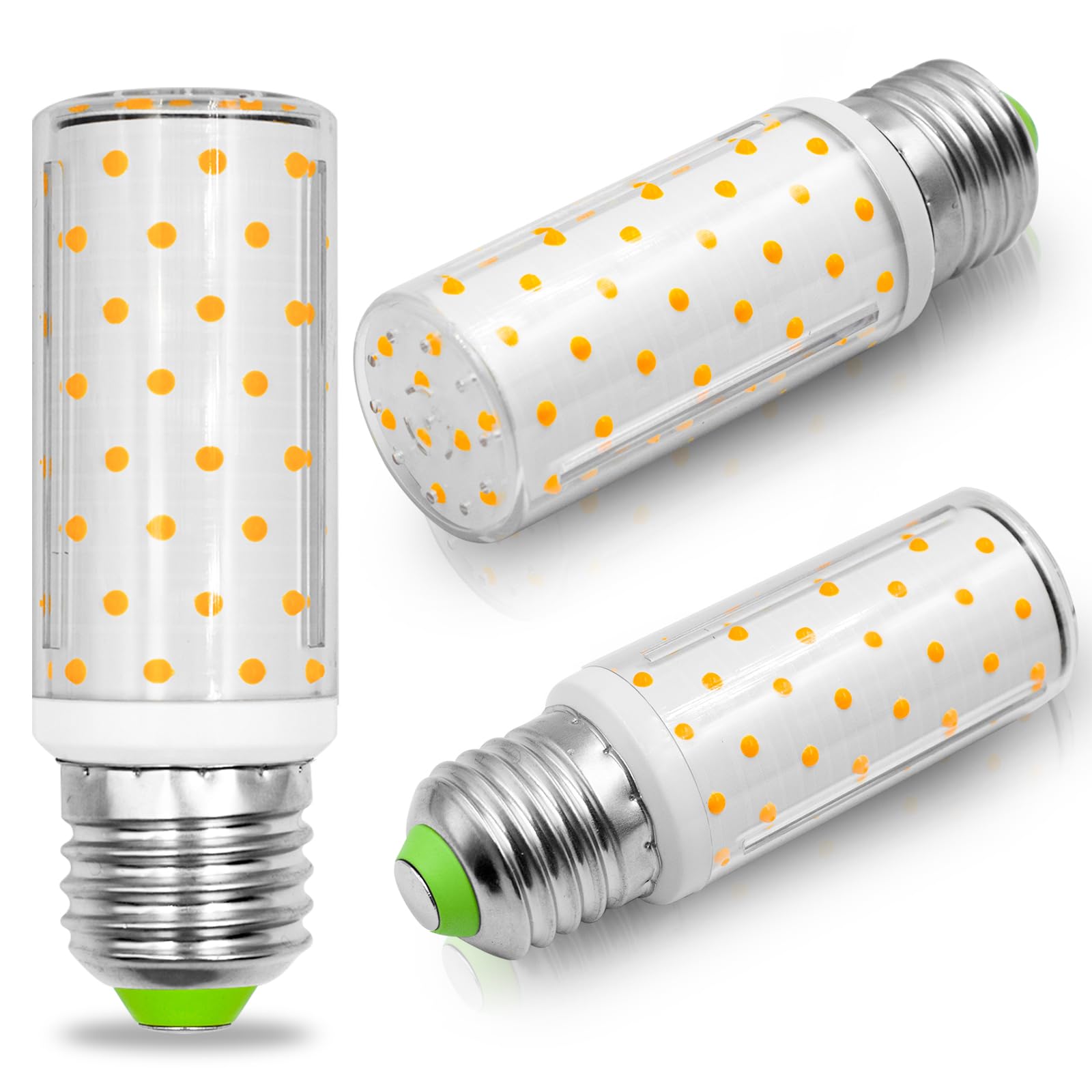 BROLSKUN E27 led Warmweiss 100W Ersetzt E27 Glihbirne 10W LED Lamp Hell 1000LM 2700 Kelvin Edison Lampen Energiespar für Stehlampe Dekoration und Beleuchtung Nicht dimmbar, 3er-Pack