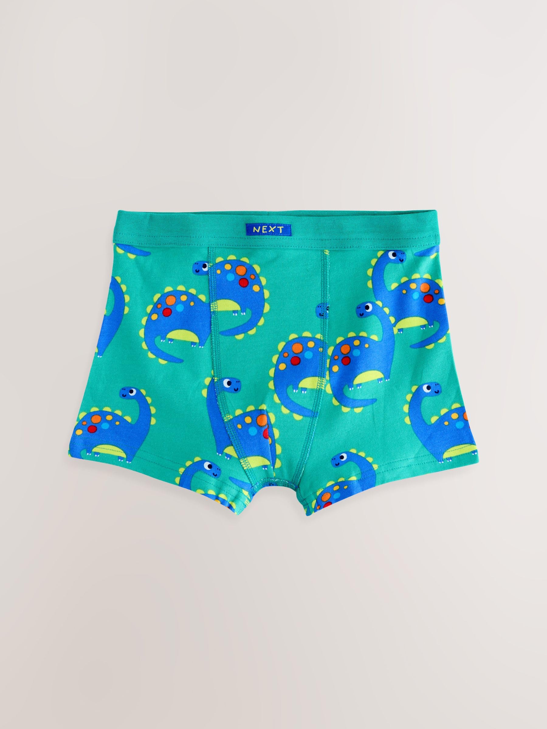 NEXT Garçon Boxer Doux à Taille Contrastante, Lot de 7
