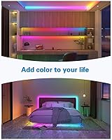 Vista 7 de ALITOVE COB Led Strip Lights Addressable RGB IC WS2811 12V Led Lights Strip 16.4FT 3600LEDs Programmable Digital Flexible LED Pixel Rope Light for