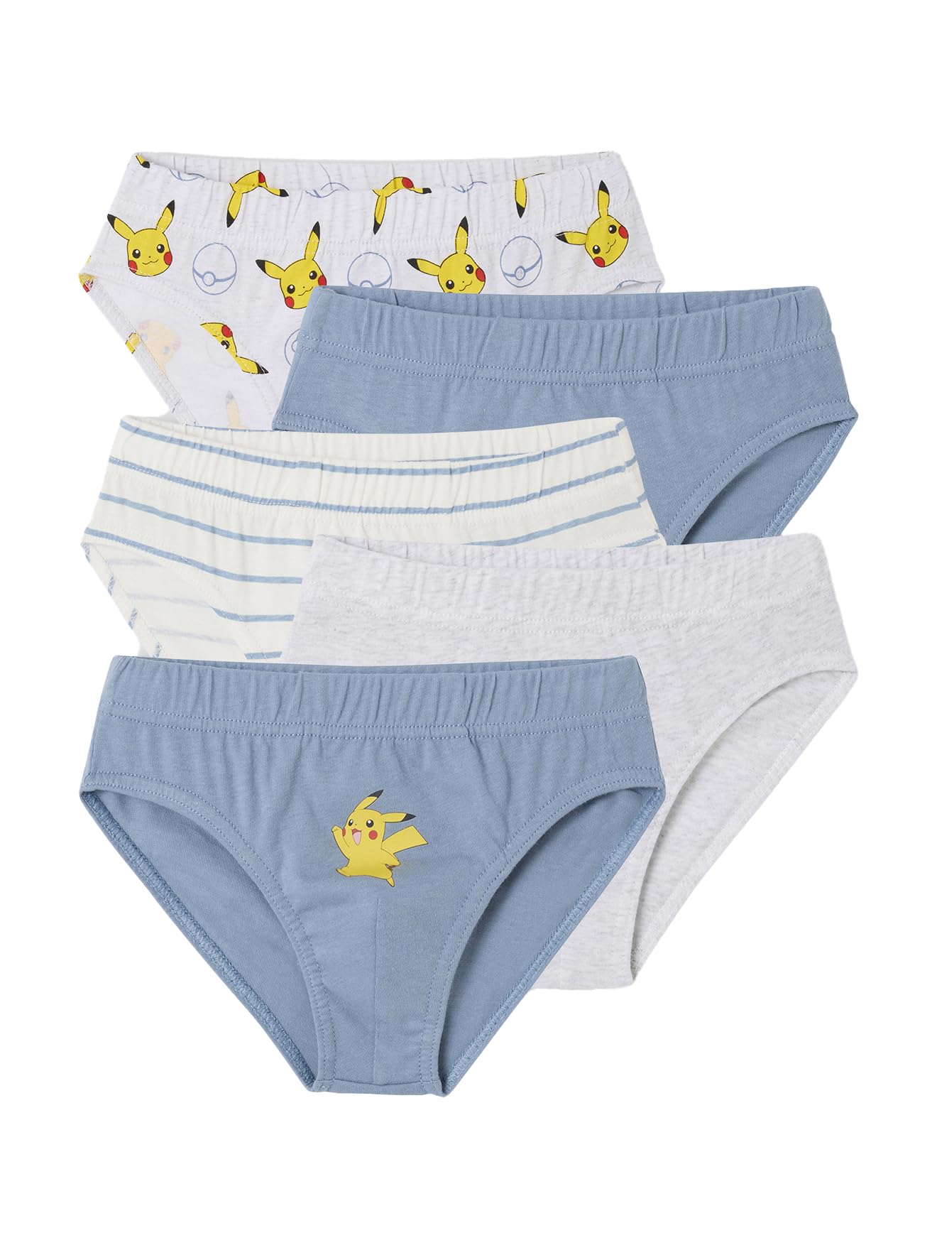 Vertbaudet 5er-Pack Jungen Slips Pokemon