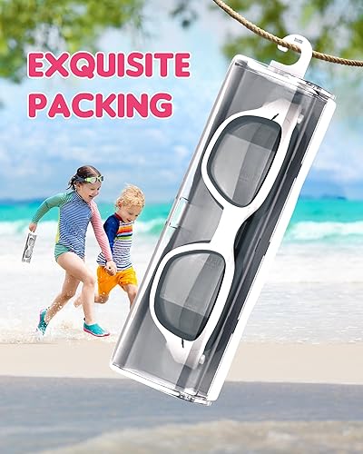 Miniatura 6 de Gafas de natación para niños, gafas de natación para niños de 6 a 14 años, gafas de piscina con protección UV antivaho para niños y niñas