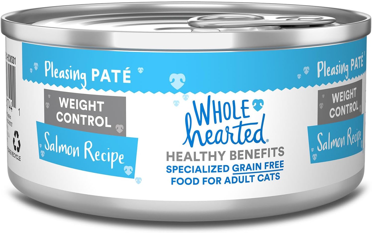 WholeHearted Weight Control Salmon Recipe Adult Wet Cat Food, 5.5 oz. Case of 24