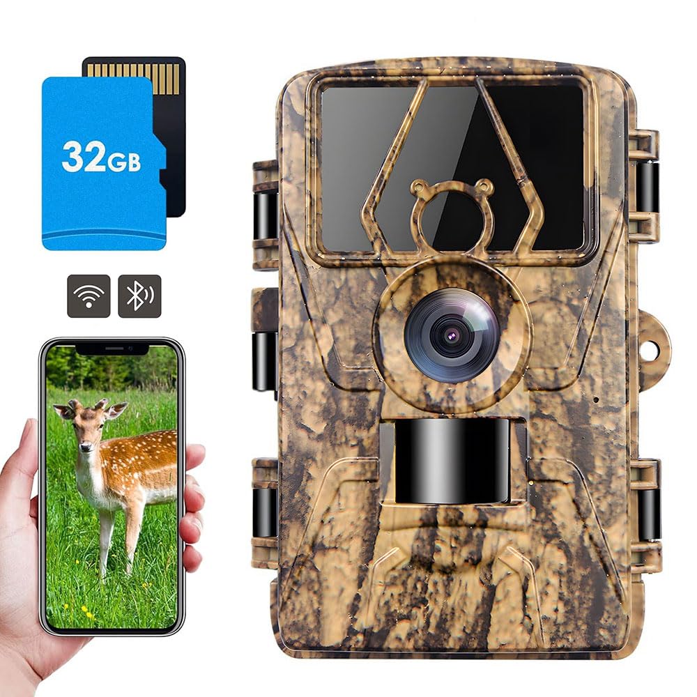 Fototrappola Coolifepro Con Pannello Solare - 60MP WiFi Per Wildlife - Foto 3