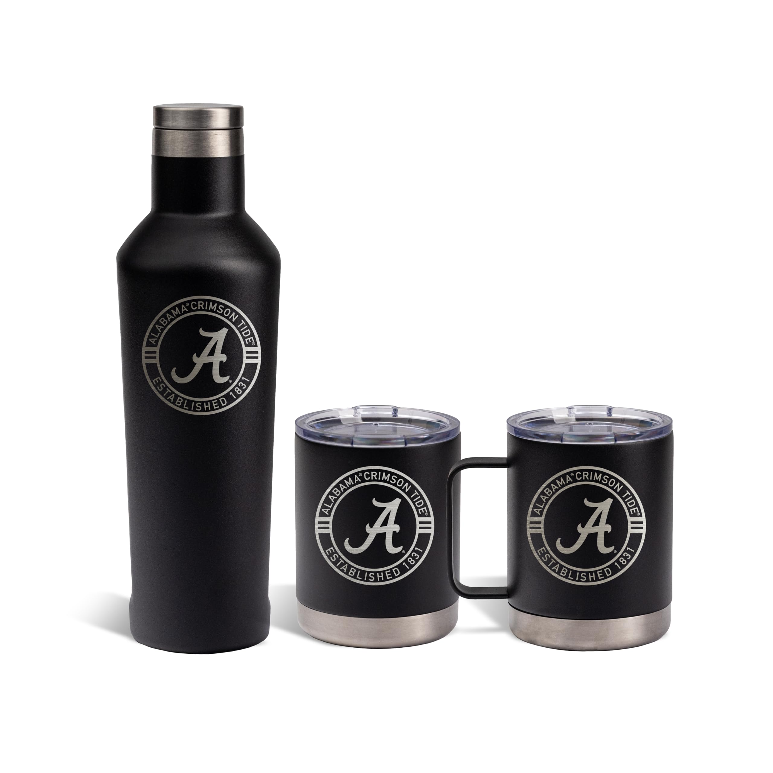 The Memory Company | Licensed NCAA Team Logo AM/PM Set 12/12/17oz (Coffee Cup