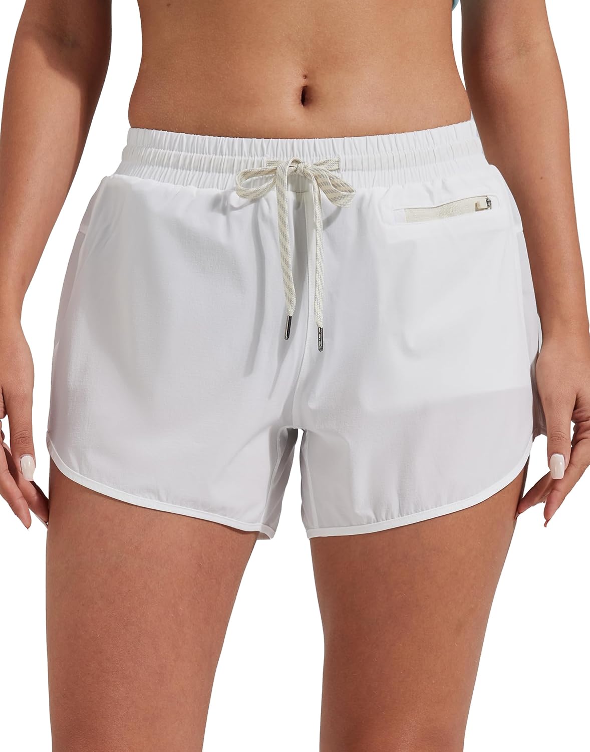 Pioneer Camp Womens Running Shorts 4" Quick Dry Athletic Gym Shorts with Liner Workout Lightweight Yoga Shorts with Pocket