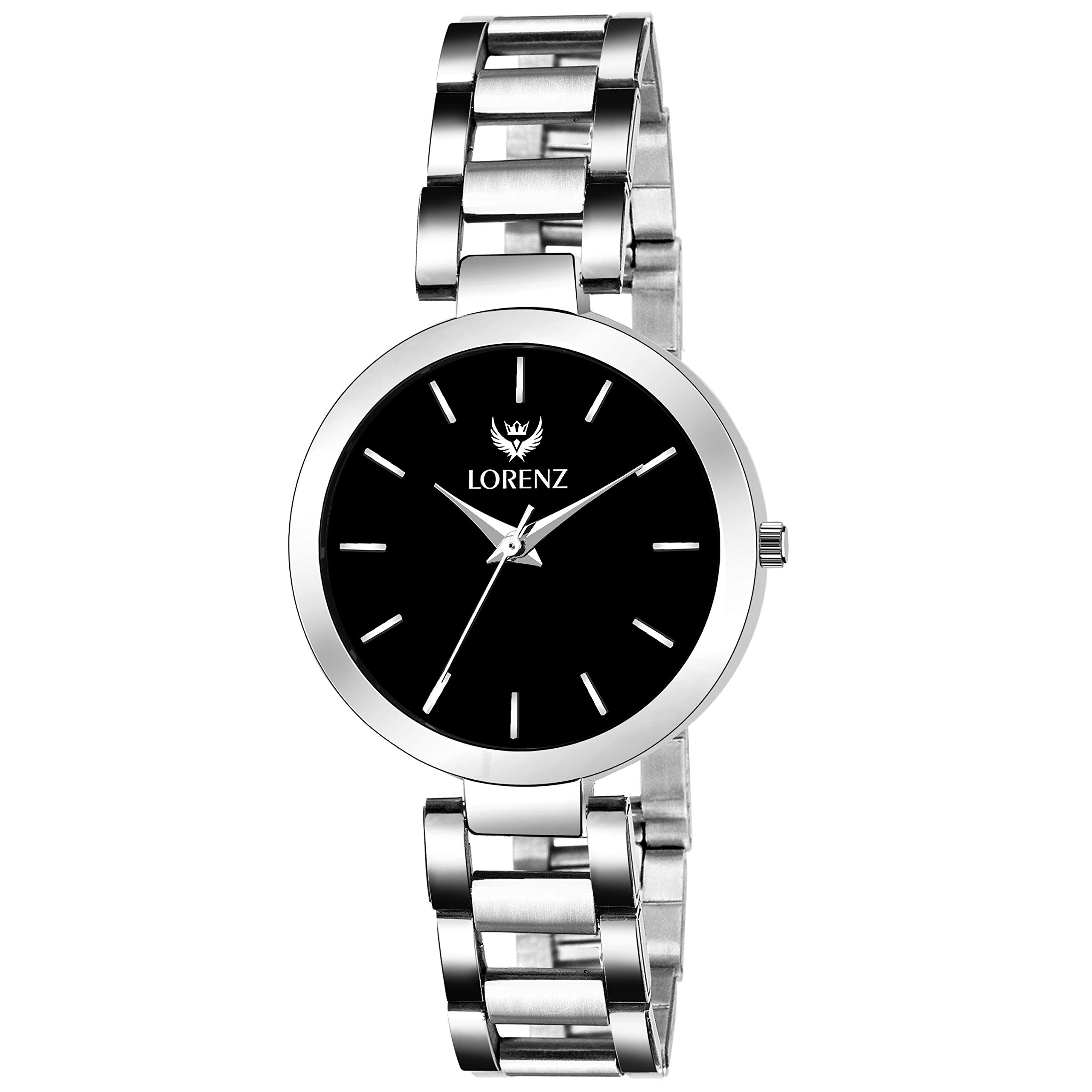 LORENZ Analogue Black Dial Watch for Women | Watch for Girls - AS-45A (B07PYXCZZJ) Amazon Price History, Amazon Price Tracker