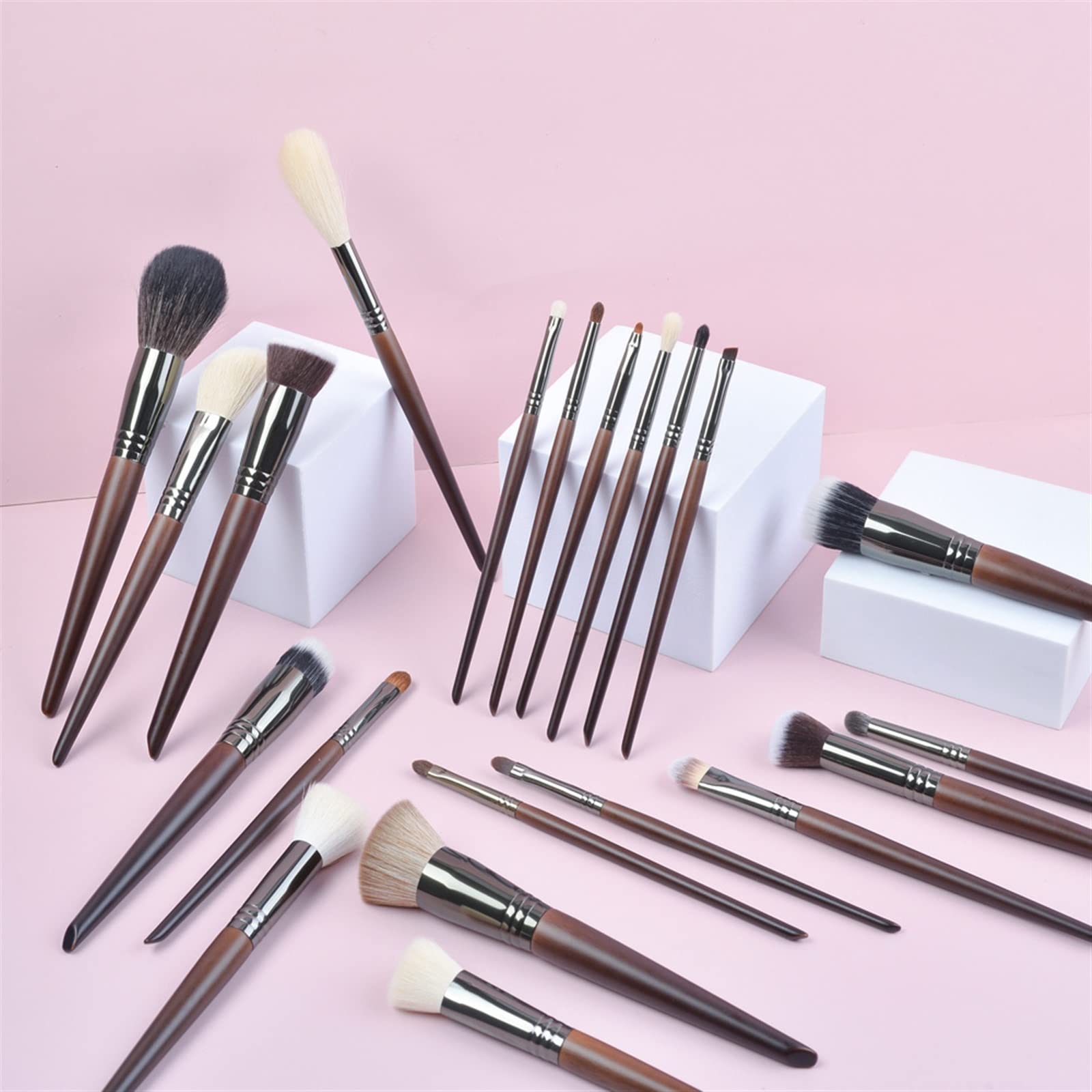 Pennelli per Il Trucco Set di pennelli per Il Trucco Beauty Puff Spugna Uovo Cipria Kabuki Blush Correttore Ombretto Kit di pennelli per Il Trucco