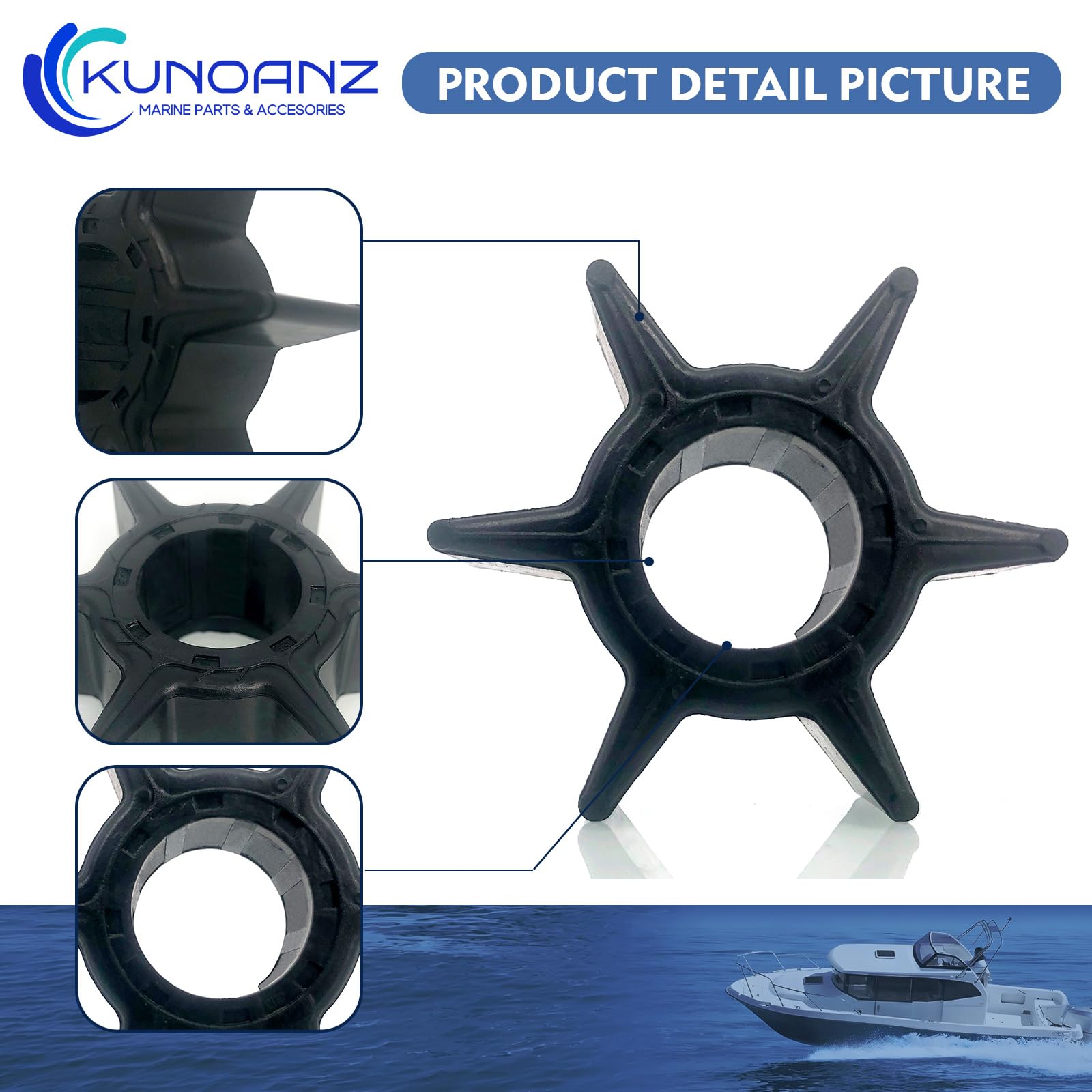 Moteur Hors-bord De Moto, Pièce De Remplacement Pour Yamaha 40 - 60hp, Pompe à E - Foto 3