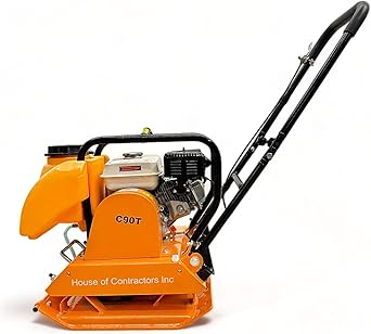 Amazon.com: HOUSE OF CONTRACTORS HC90 PLATE COMPACTOR, 17.5 X 22 INCH ...