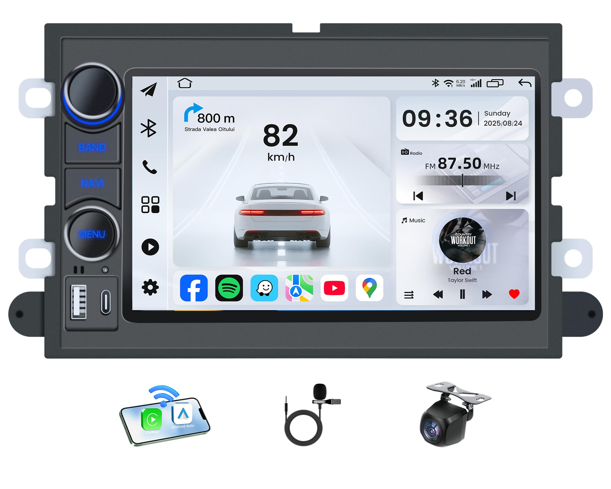 64GB Car Radio for Ford F150 2004 2005 2006 2007 2008