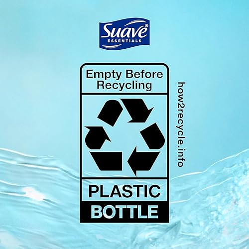 Miniatura 12 de Suave Gel de baño hidratante, con aroma Ocean Breeze y extracto de vitamina E, sin parabenos, sin ftalatos, 18 onzas, paquete de 6