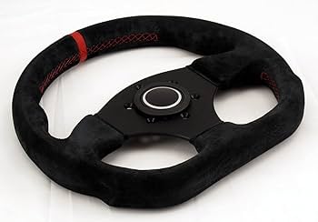 Amazon | Sport Line レーシングステアリングホイール 競技用 300mm