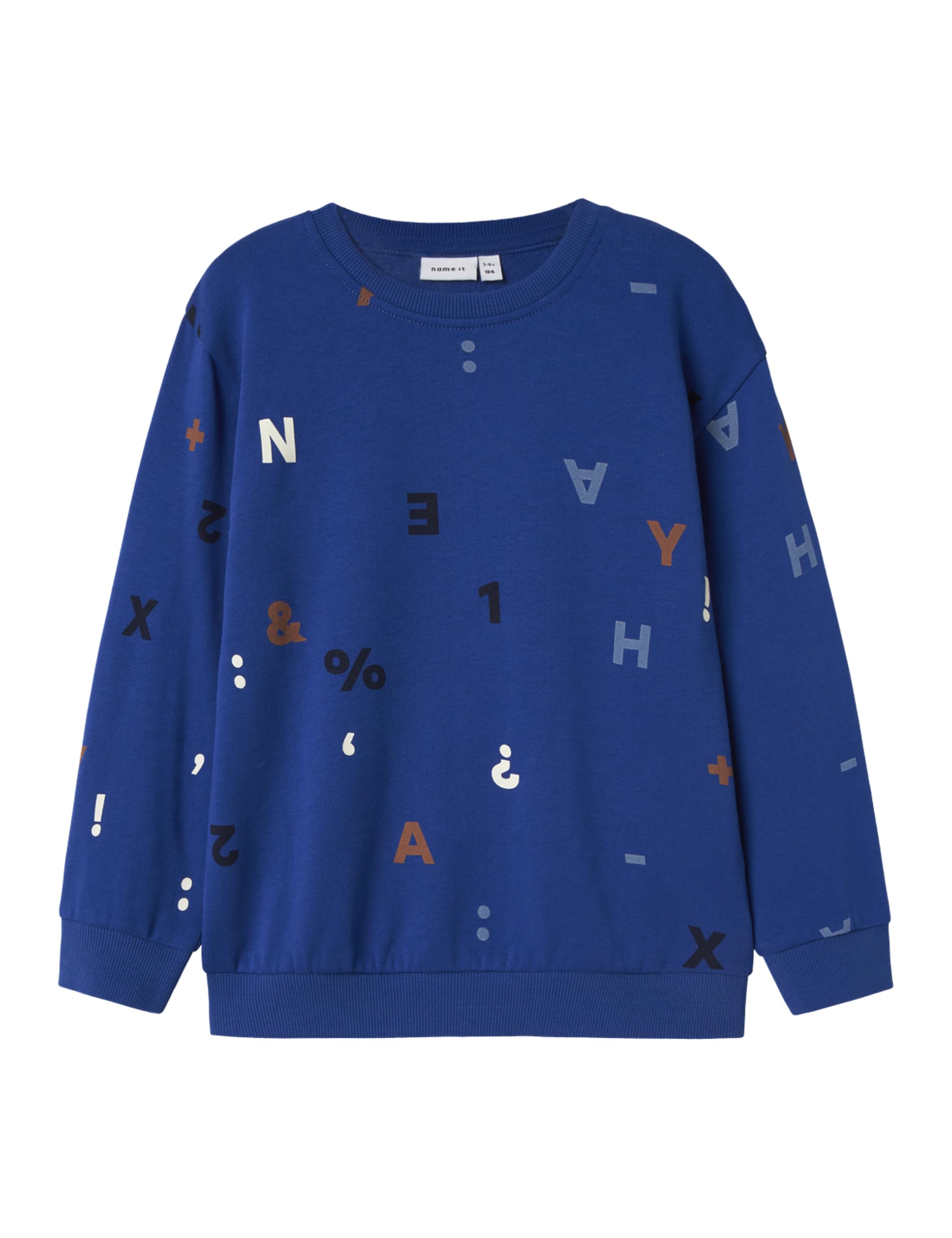 NAME IT Jungen Nmmorling Ls Nreg Sweat Bru Bf