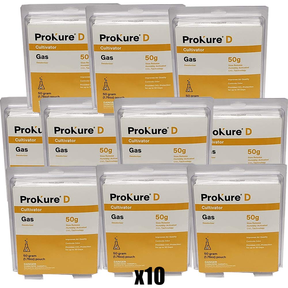 Prokure D Deodorizer Extended Use 50 g - 10 Pack