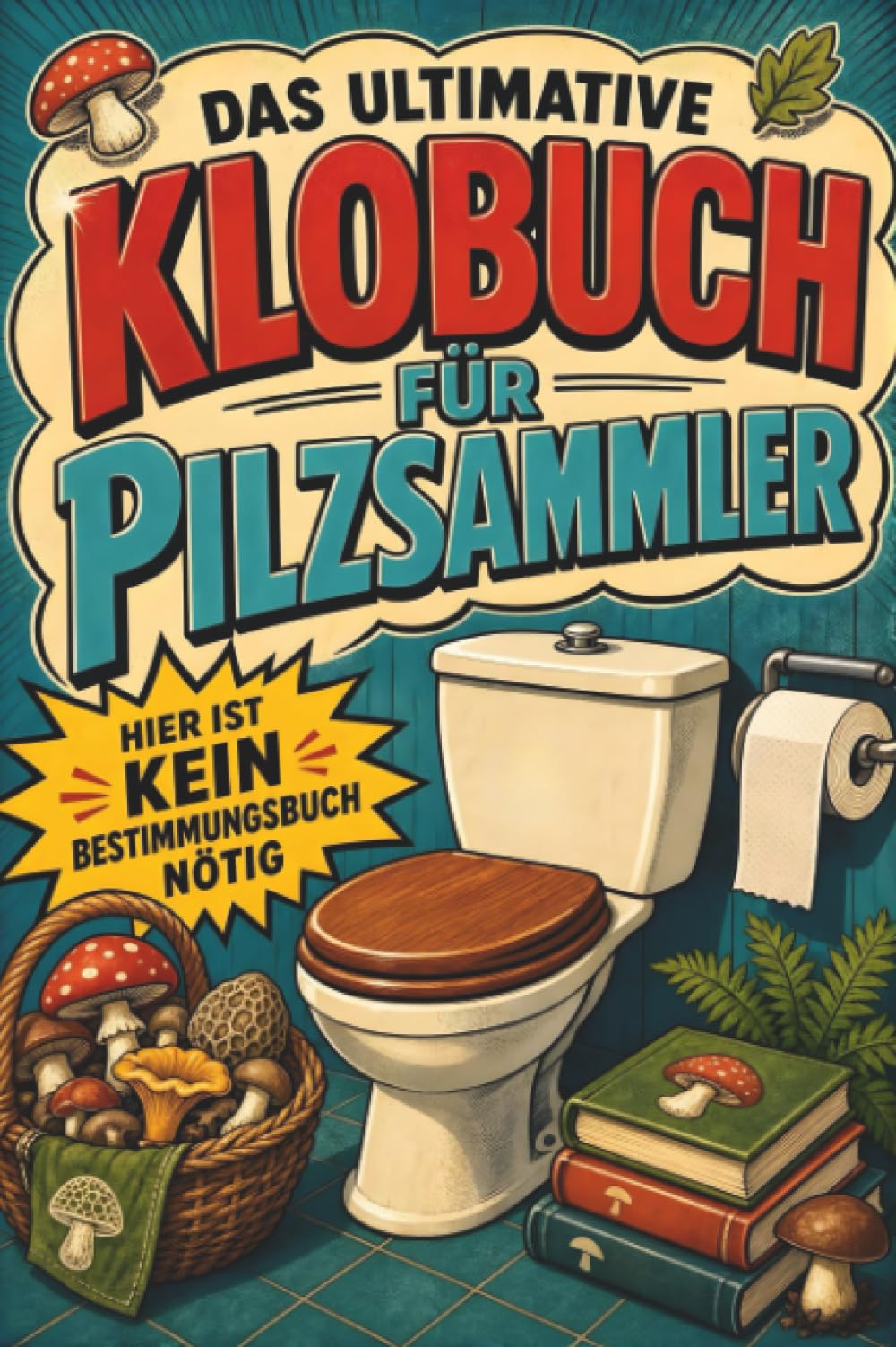Das ultimative Klobuch für Pilzsammler: Hier ist kein Bestimmungsbuch nötig. Lustiges Geschenk mit Lifehacks, Fun Facts und Geschichten