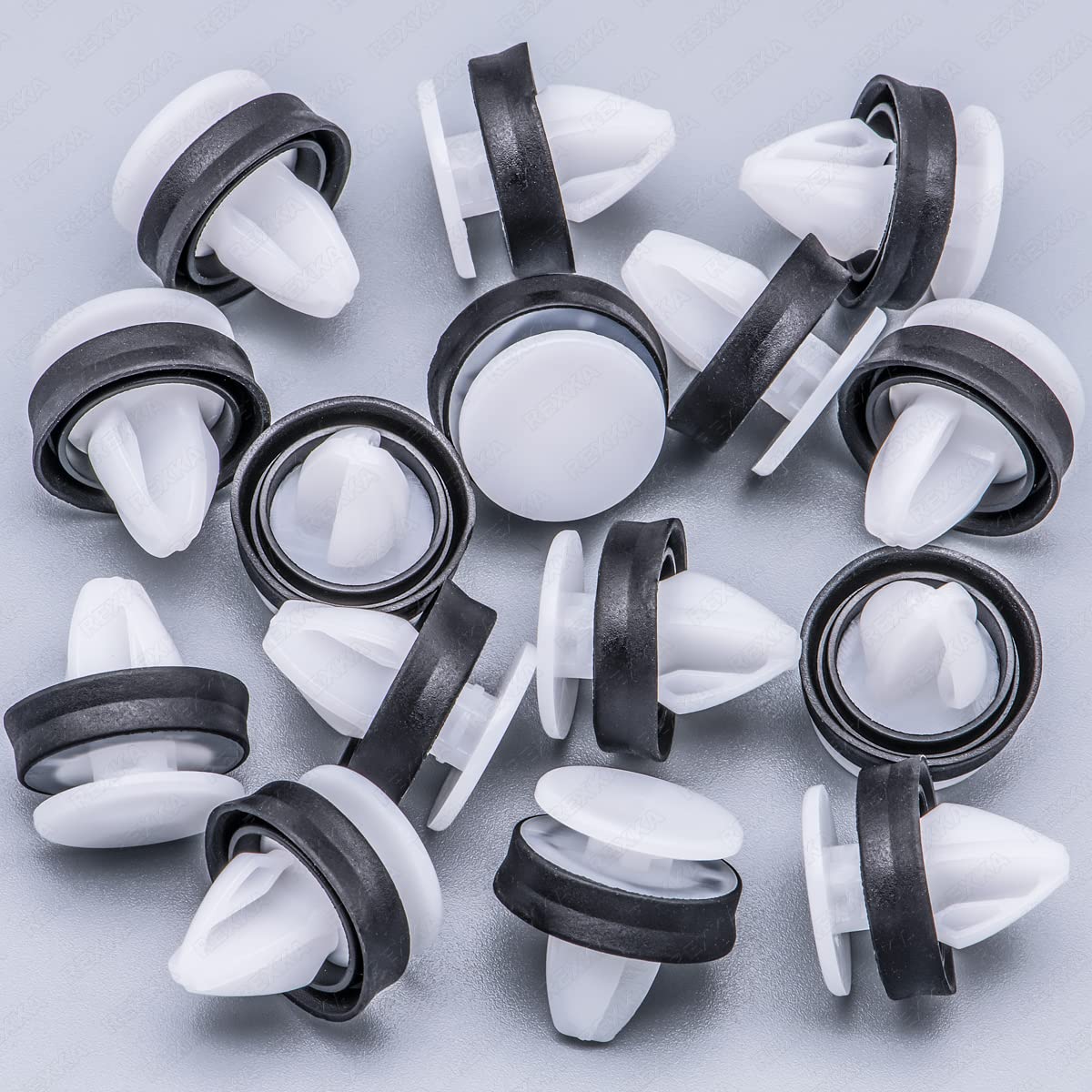 Amazon.com: Rexka 15pcs Wheel Arch Door Moulding Trim Retainer