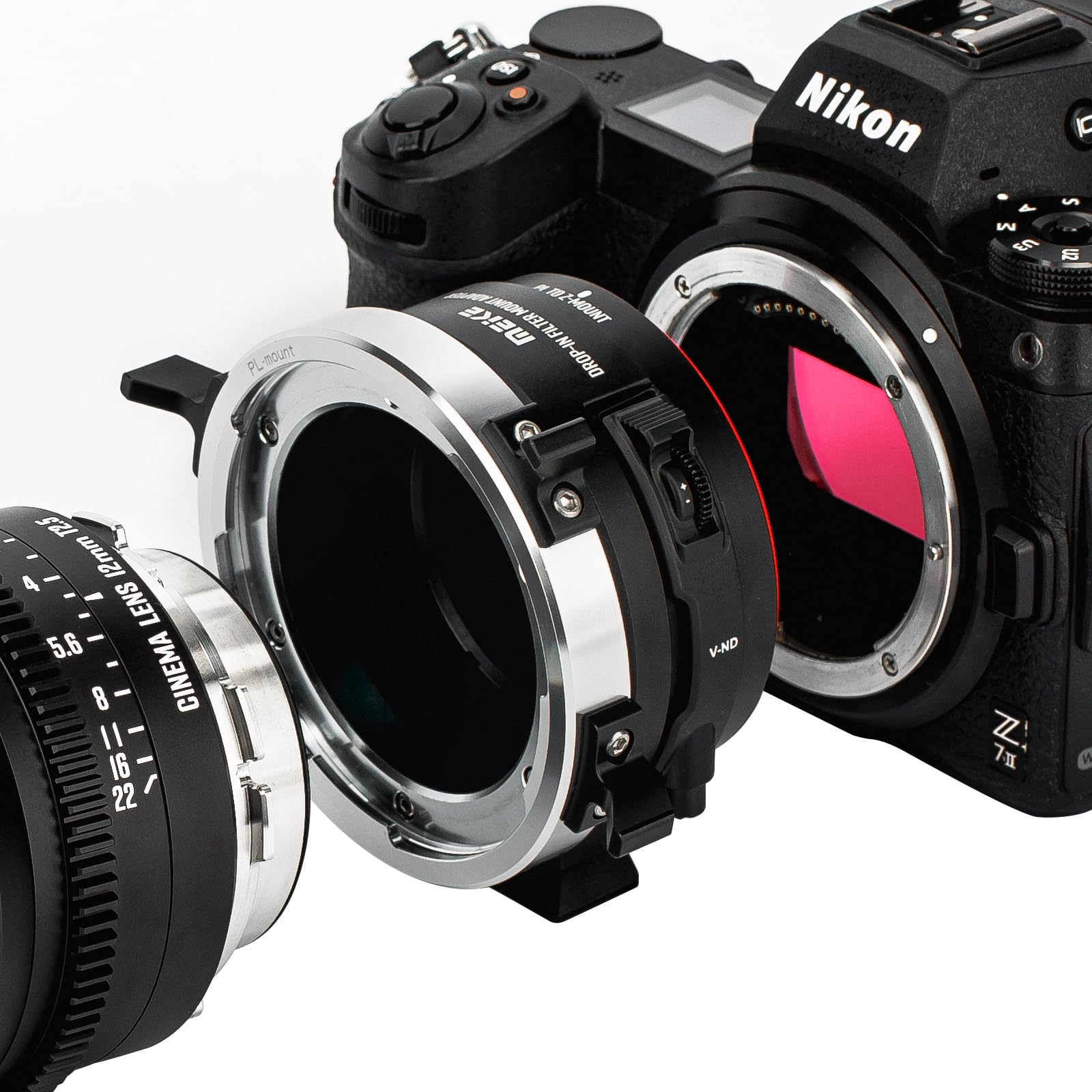 Amazon.com : Meike MK-PLTZ-C Drop-in Filter Manual Focus Mount 