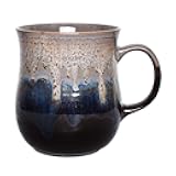 Bosmarlin Large Ceramic Coffee Mug, Big Tea Cup for Office and Home, 21 Oz, Dishwasher and Microwave Safe, 1 PCS