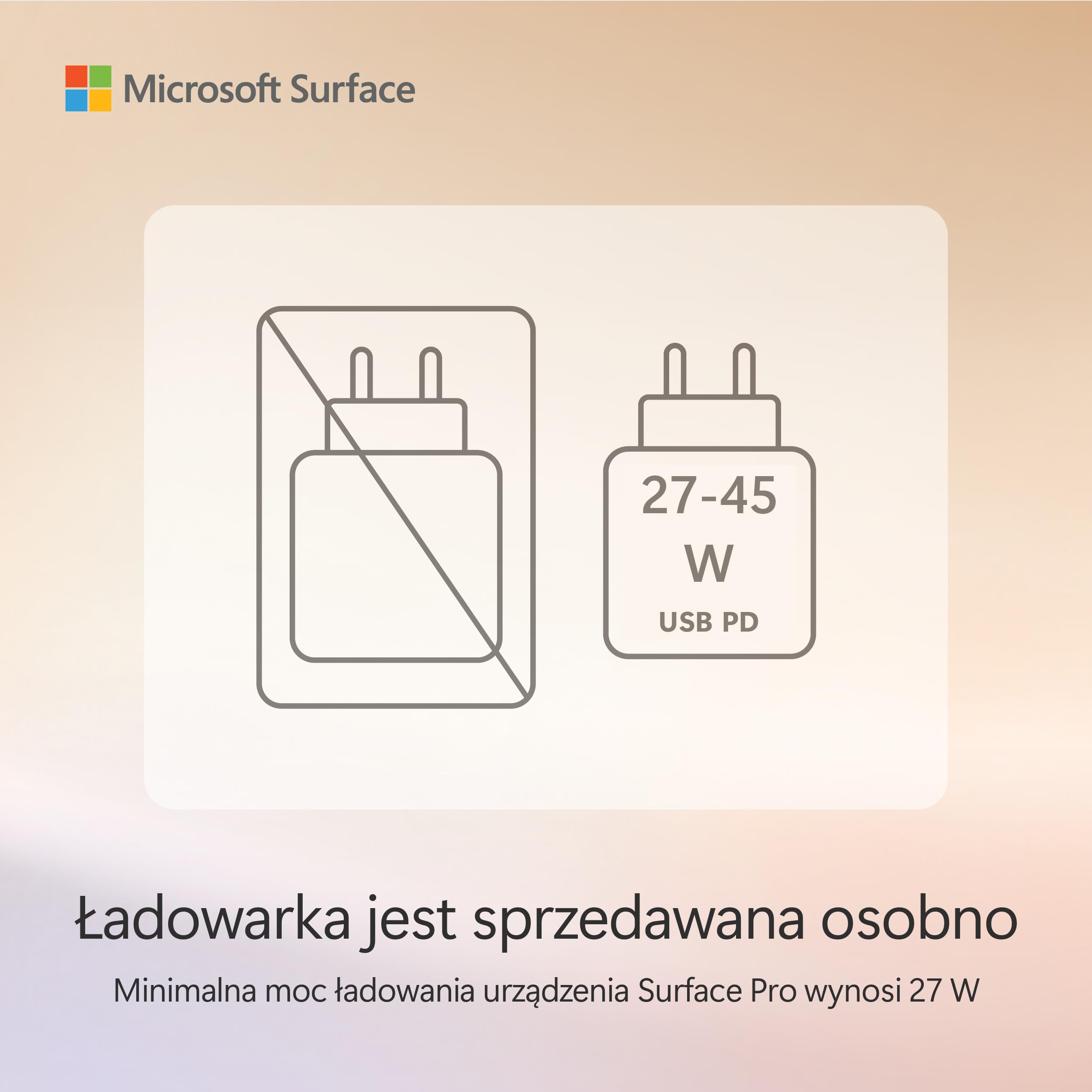 Microsoft Surface Pro | Copilot+ PC | 12-calowy ekran dotykowy LCD | Snapdragon® X Plus | 16 GB pamięci RAM | 256 GB SSD | Najnowszy model, 1. edycja | Platyna