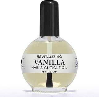Ellie Chase Moisturizing Cuticle & Nail Care Oil 2.3 Fl Oz - Vanilla Scented – Infused with Jojoba Oil, Aloe, Vitamin E – Nail & Cuticle Hydration, Repair, Moisturizer, Strengthener, Growth