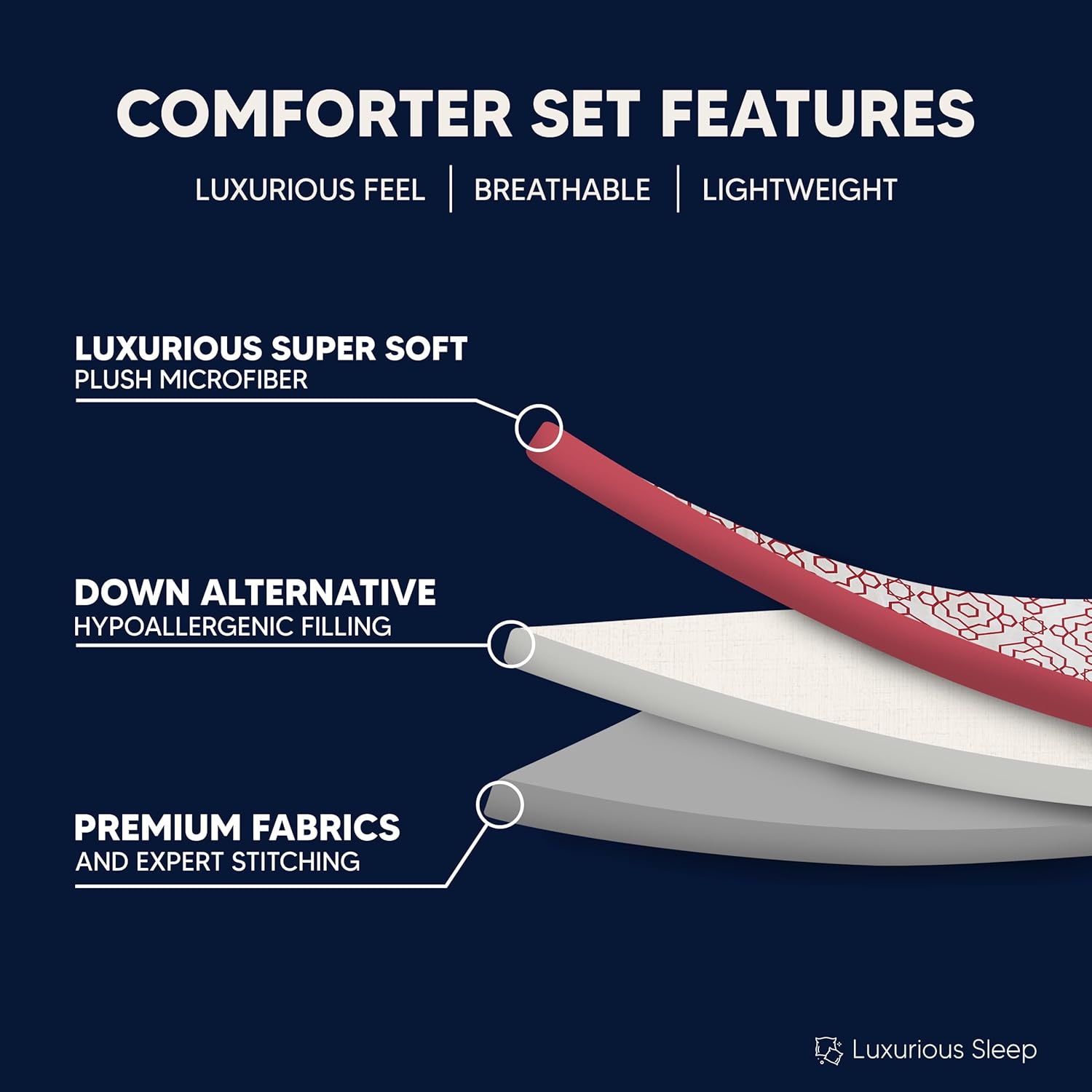 Chic Home DS5186-AN Bristol 4 Piece Reversible Duvet Cover Set, Pink, Queen