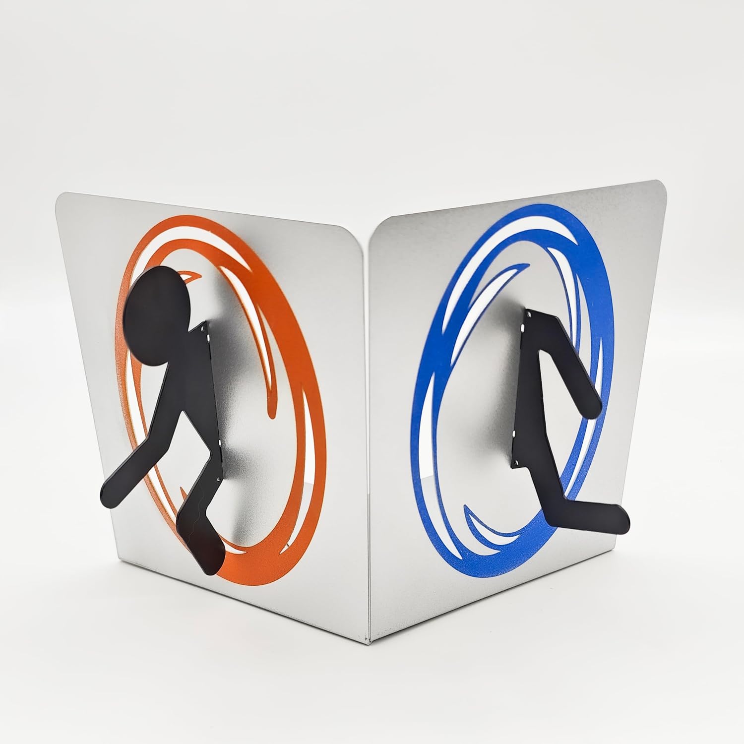 Heavy Duty Metal Portal Bookend, Creative Gift for Game Lovers