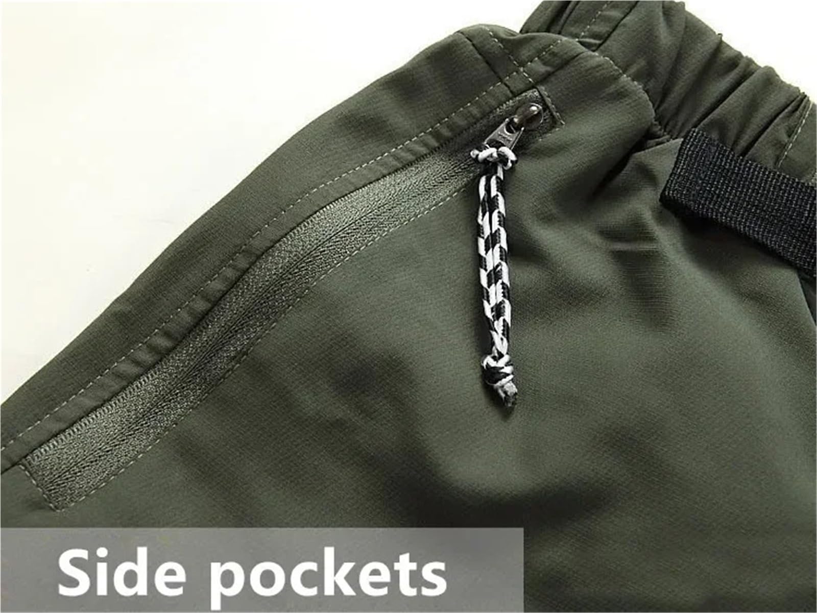 Pantaloni da Uomo ad Asciugatura Rapida, Rimovibili, for Escursionismo, Campeggio, Estate, Traspiranti, Caccia, Arrampicata per L'alpinismo E L'escursionismo
