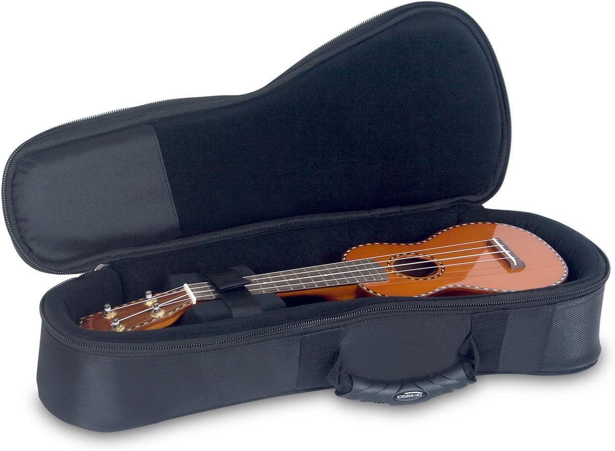 Crossrock CRDG300SUBK Deluxe Hybrid Soprano Ukulele Bag