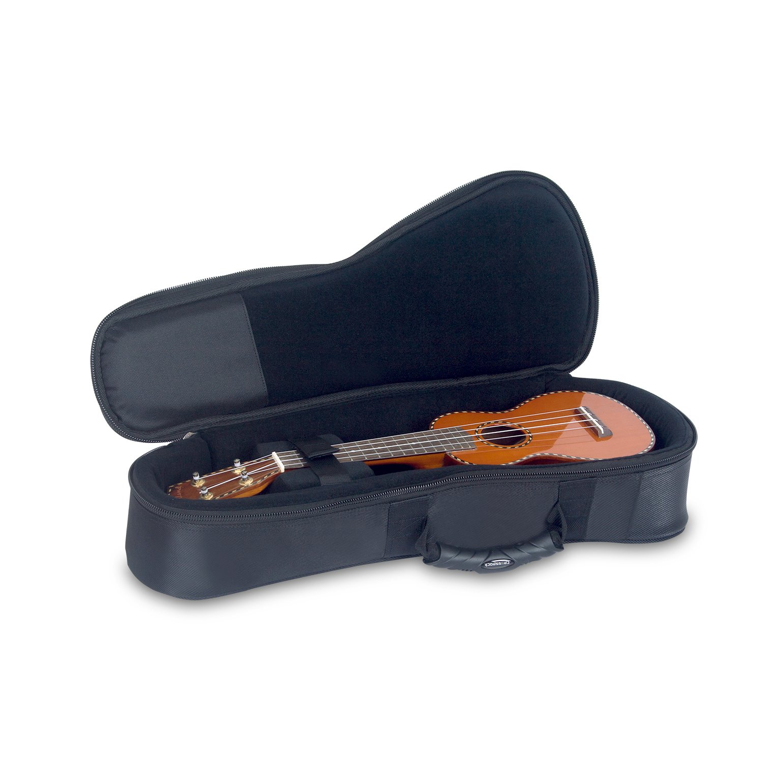 Crossrock CRDG300SUBK Deluxe ibrido per ukulele soprano