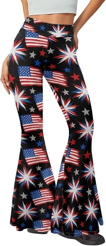 Womens Flared Leggings High Waist Wide Leg Yoga Pant Breathable Soft Sweatpants Butt Lifting Stretchy Flare Tights