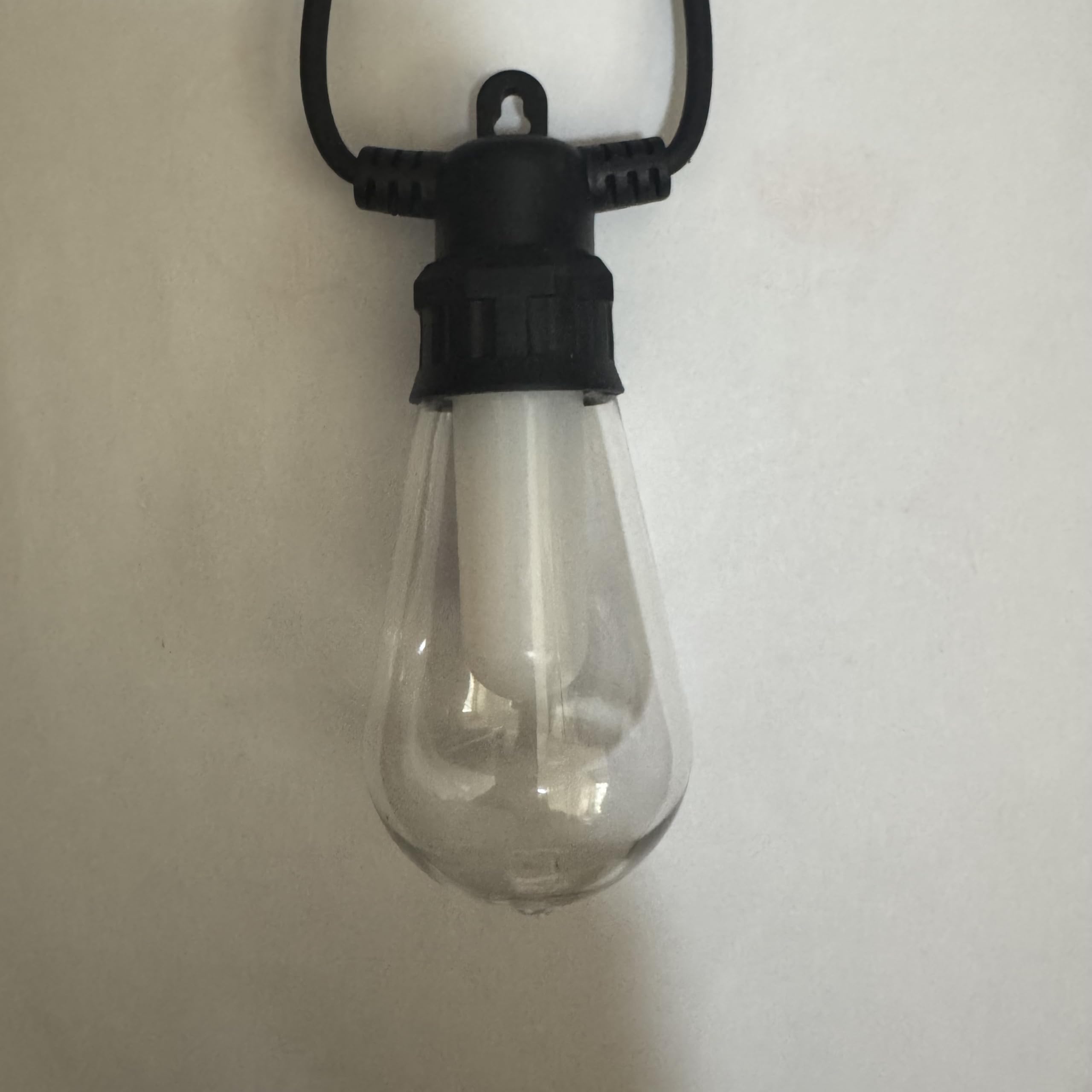 Ewikin Lichterkette Außen LED Outdoor Strom Lichterkette Aussen Balkon Glühbirnen Party Terrasse