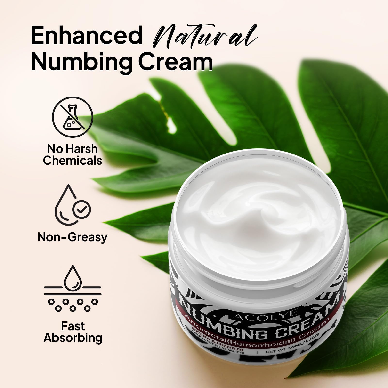 Amazon.com: Acolye Anorectal (Hemorrhoidal) Cream: 5% Lidocaine