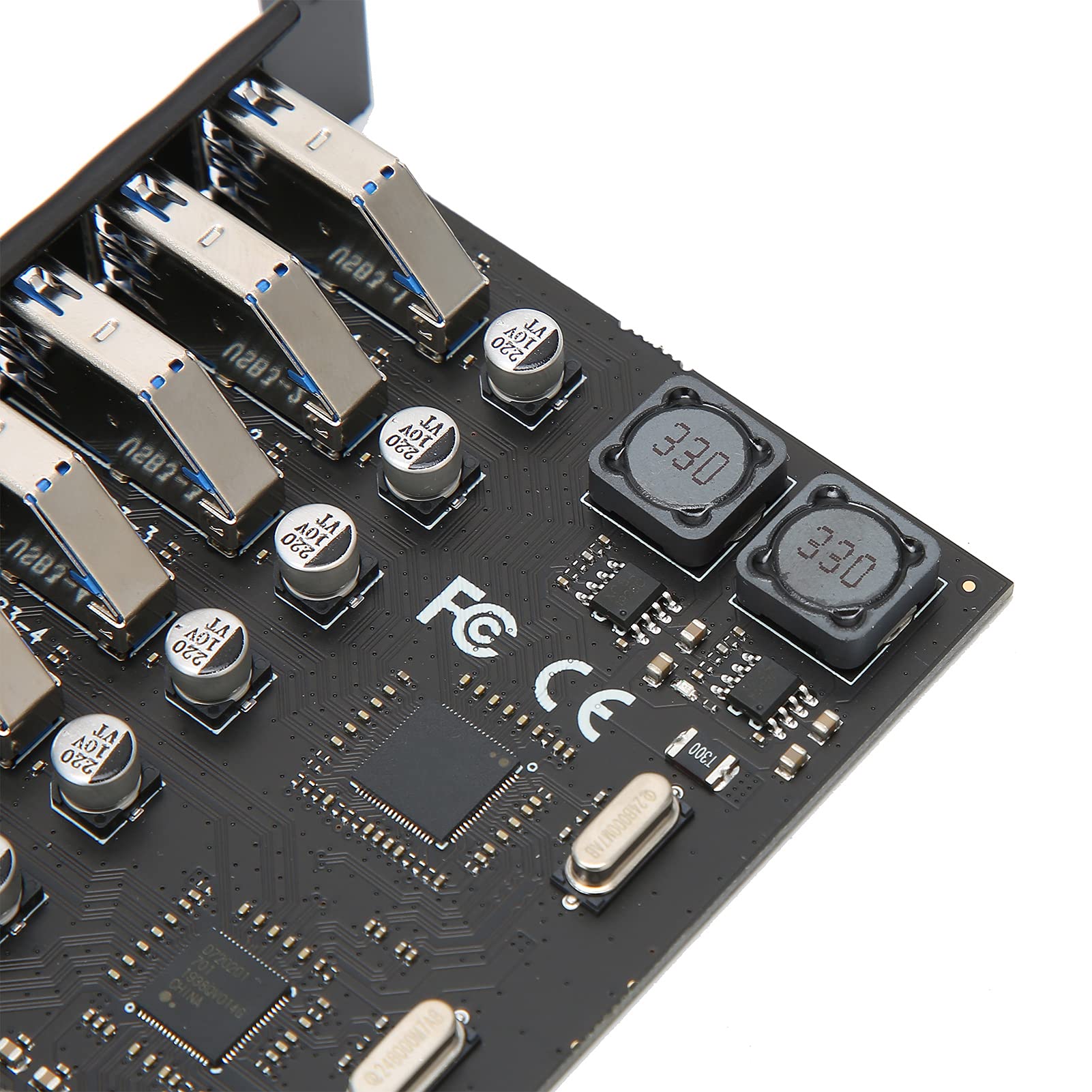 Annadue 7 Porte PCI E a USB 3.0 5Gbps Scheda di Espansione