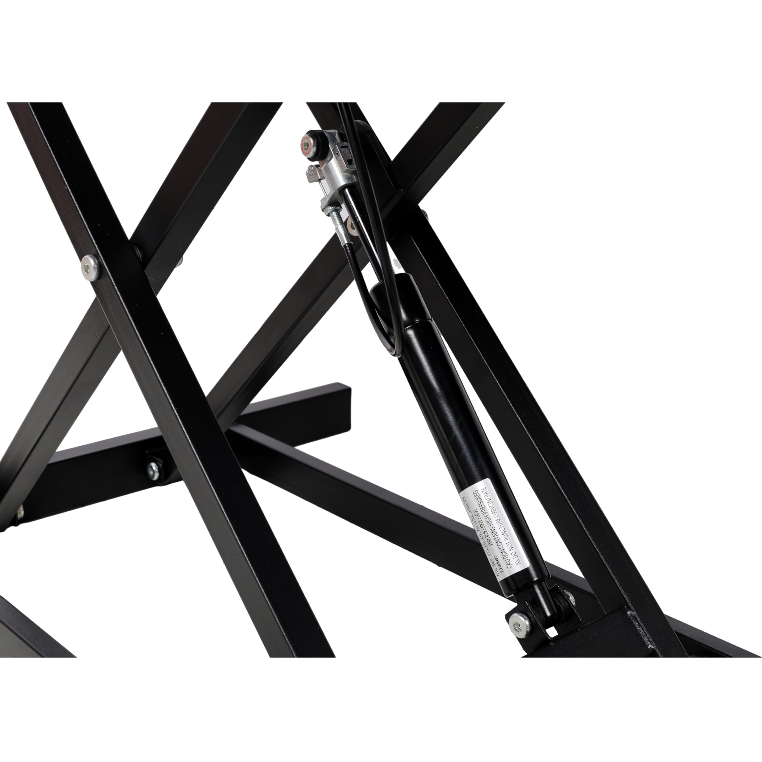 Standing Desk Converter with Keyboard Tray - 31 5 Inch Adjustable Desk Riser for Monitor Ergonomic Stand Up — view 6